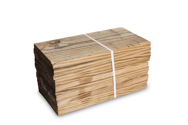 Mobile Home Parts Direct 1" x 8" x 16" Untreated Hardwood Cap Block (10 Pack)
