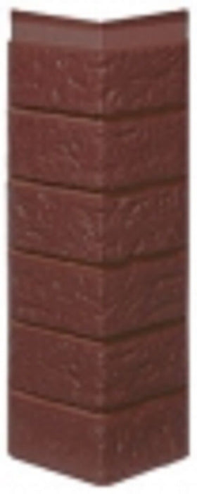 Mobile Home/RV Novik Old Red Blend Simulated Brick Skirting Corner (5 Pieces)