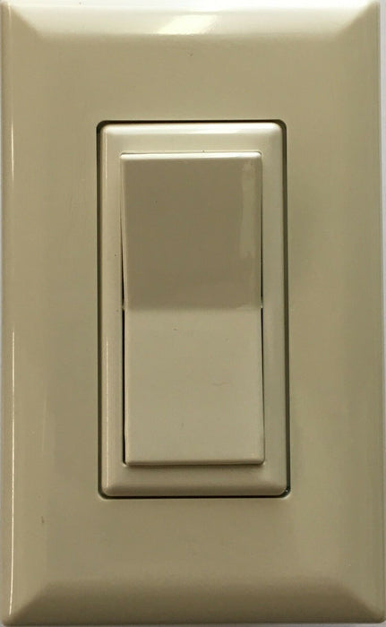 Mobile Home/RV Wirecon Light Almond Decorator Wall Switch