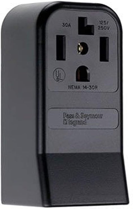 Pass & Seymour 3884 Single Surface Dryer Receptacle (4-wire) for Mobile Homes