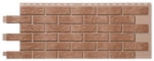 Mobile Home/RV Novik Brown Blend Simulated Brick Skirting Panel (9 Pieces)