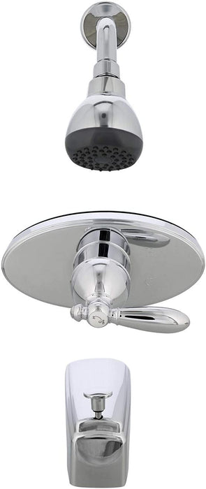 Empire Faucets Tub & Shower Diverter Kit - Chrome Bathroom Faucet U-YSL68ASLVR-E