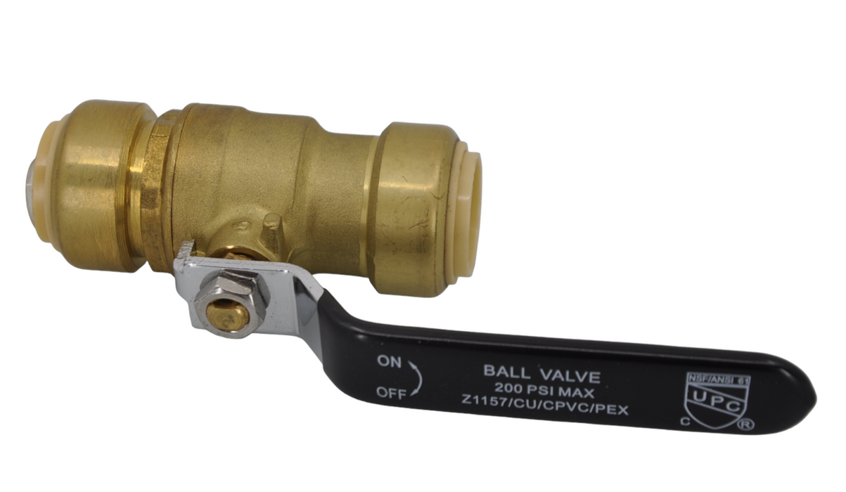 Aqua Plumb PipeBite 3/4" Ball Valve