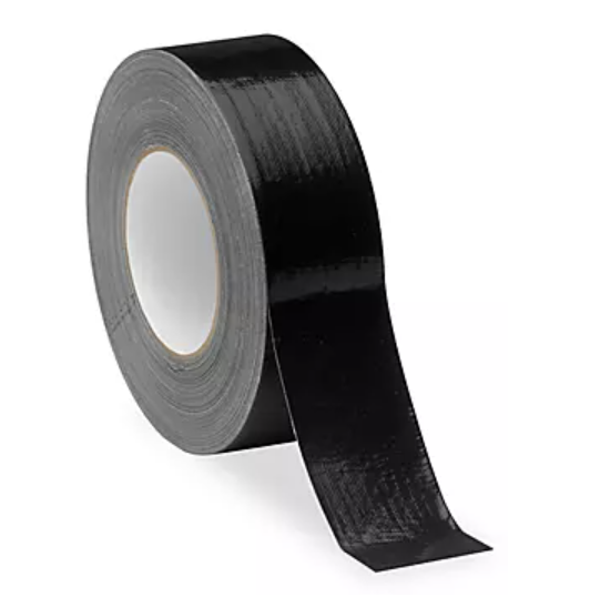 Duct Tape Black 2" - 60"