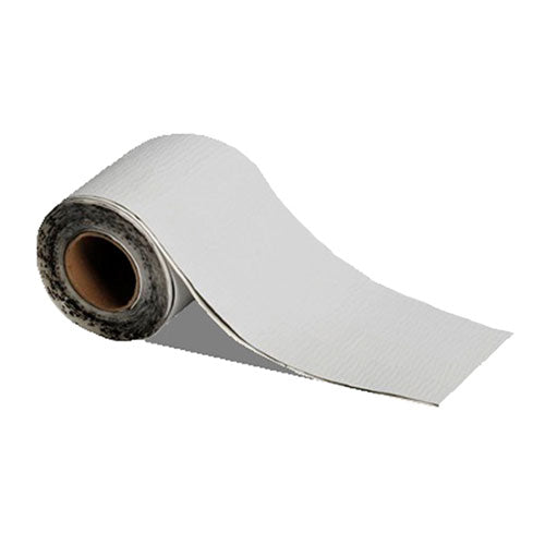 MFM Mobile Home Peel & Seal 6" x 33.5' White Self-Sticking Roll Roofing 50W36