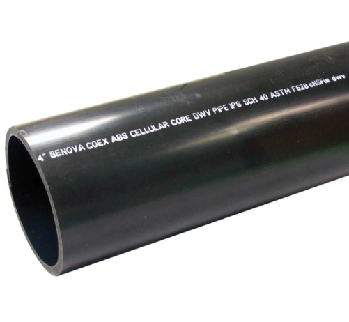 ABS Pipe 1-1/2" x 1'