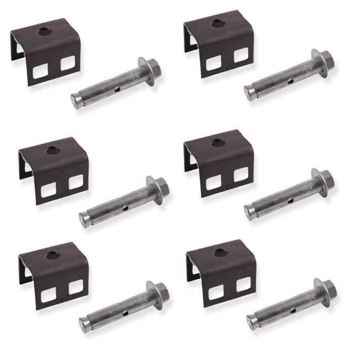 Mobile Home Dry Concrete Anchors with Bolt (6 Pack)