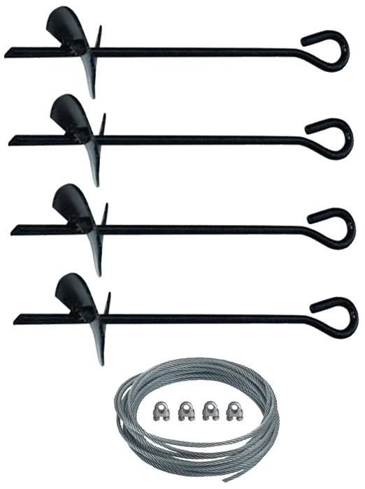 Minute Man Anchor Kit for Storage Shed