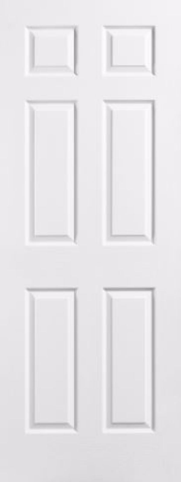 Six Panel White Interior Doors