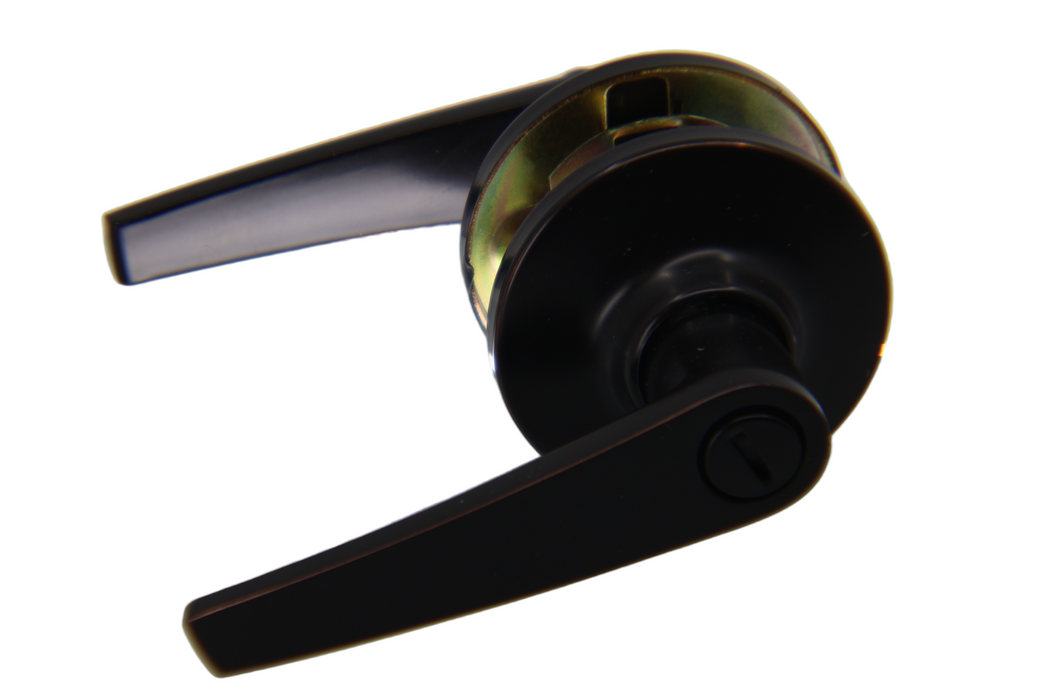 Mobile Home Parts Direct Interior Lever Door Privacy Lock, Oil Rubbed Bronze