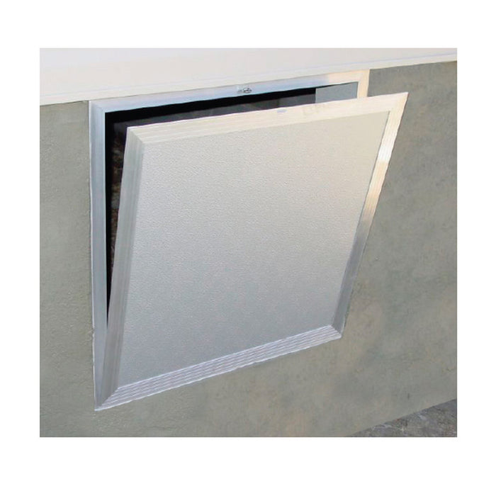 Elixir 32" x 32" Crawl Space Access Door – Rust-Resistant Metal Frame with Removable Panel and Lockable Latch