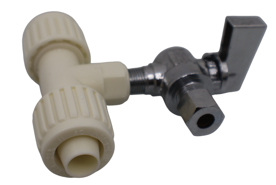 Flair-It Tee Ice Maker Hook Up 1/2"P x 1/2P
