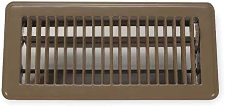 Mobile Home Parts Direct 6x10 Brown Floor Register