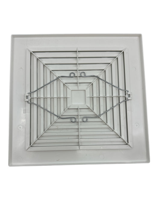 Broan Square 9' x 9' White Grill