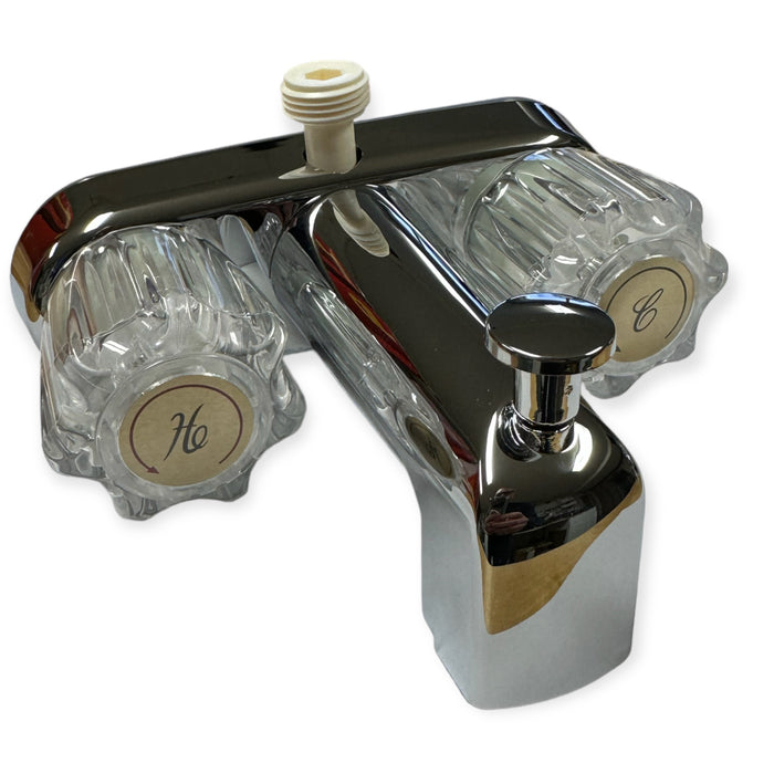 Tiger Faucets Mobile Home 4" Tub & Exposed Shower Faucet RV-022B