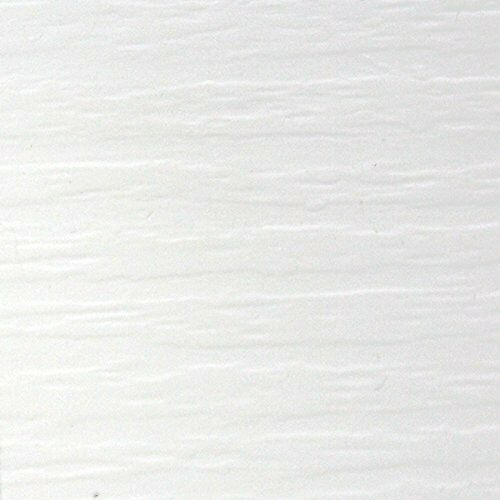 Mobile Home Rustique RIBB Vinyl Skirting White Vented 16" x 46" Panel (8 Pack)