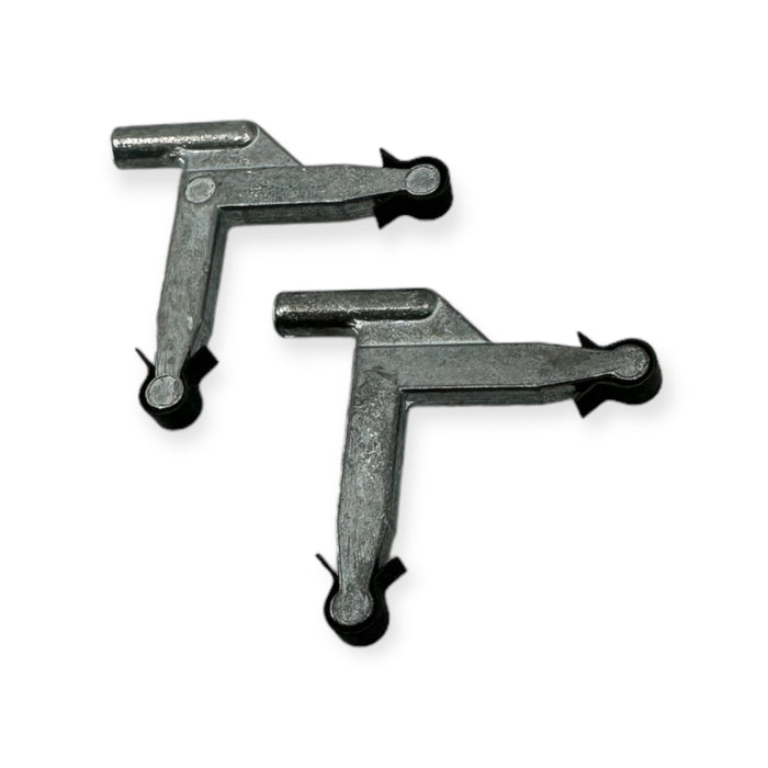 Mobile Home Parts Direct Storm Door Replacement Metal Top Guides for Storm Door Glass Panes (2-Pack)
