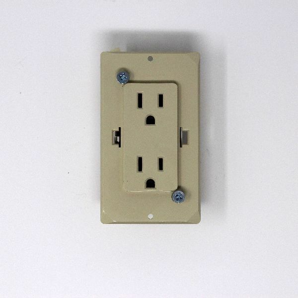 Mobile Home/RV Wirecon Bone Decorator Wall Receptacle