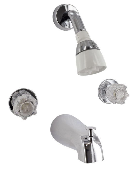 Phoenix Faucets  8" 2 Value Chrome Tub & Shower PF214311