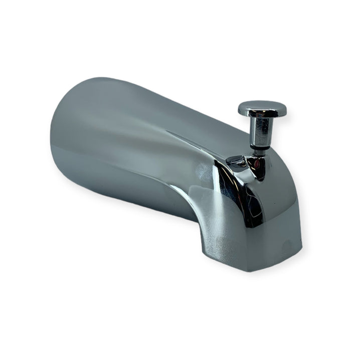 Jones Stephens Chrome Plated Tub Spout (1/2" FIP Nose Connection)