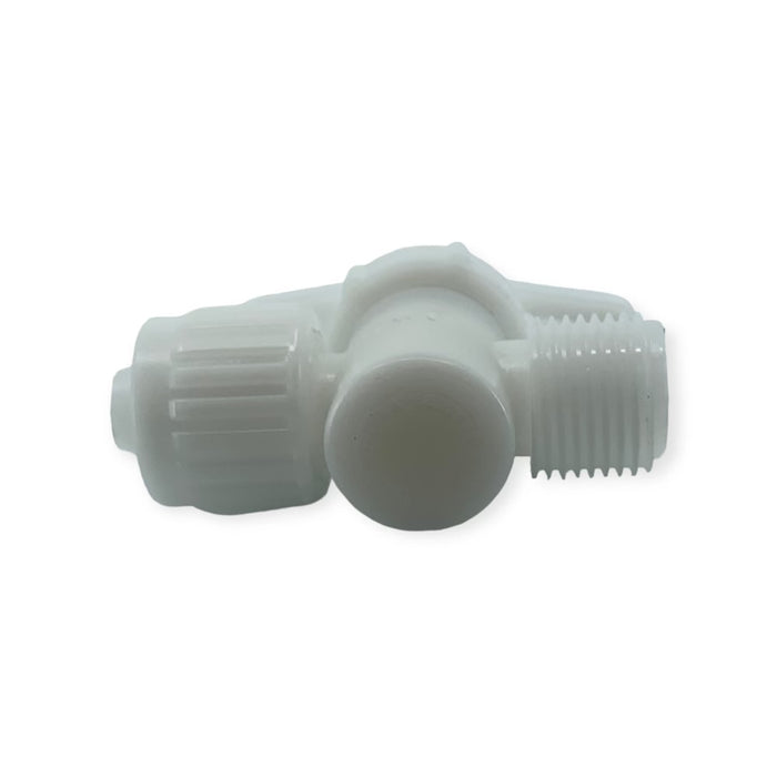 Flair-It Valve 1/2"P x 1/2 MPT Straight Stop Valve
