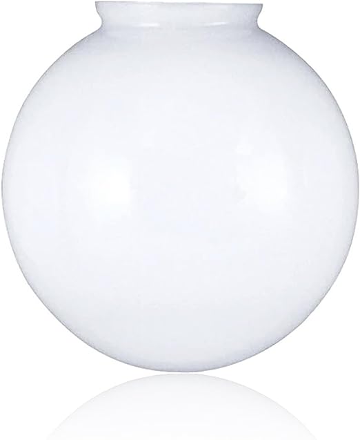 Mobile Home Parts Direct 6" White Glass Globe