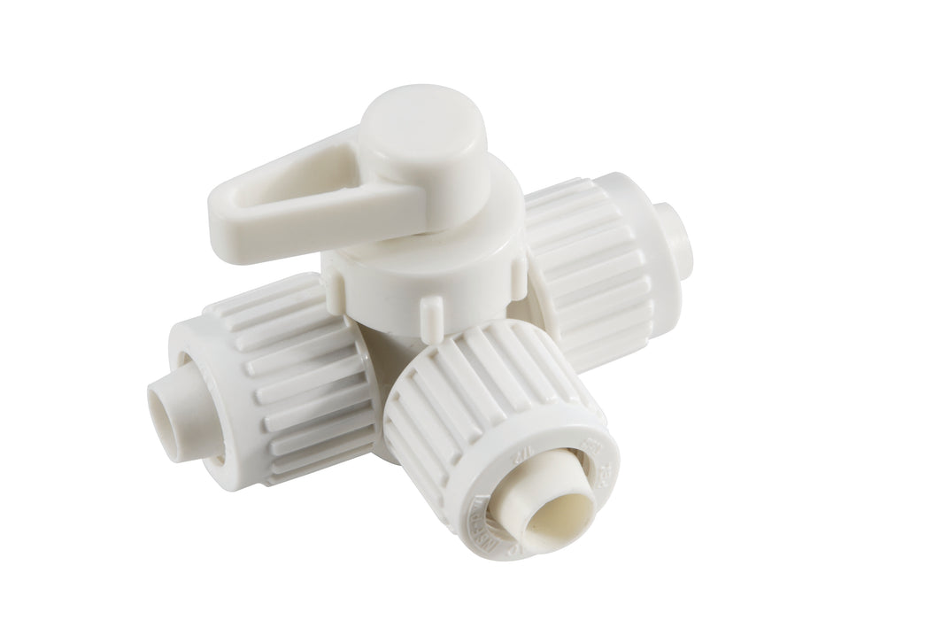 Flair-It 1/2 Pex x 1/2 Pex x 1/2 Pex 3-Way Valve