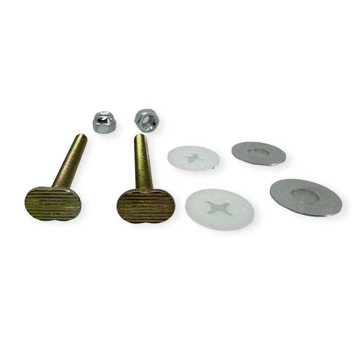 Ez-Flo 40024 Brass Plated Closet Bolt Set