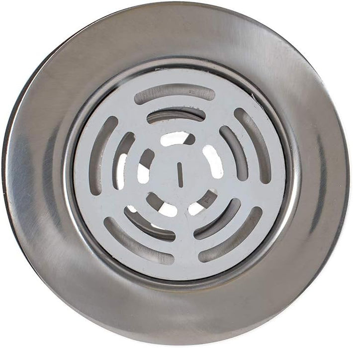 Ez-Flo Mobile Home 1-1/2" Flat Top Chrome Shower Drain 30031