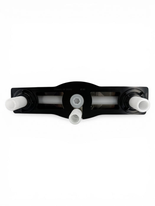 Empire 8" Tub/Shower Offset Faucet with Clear Handles