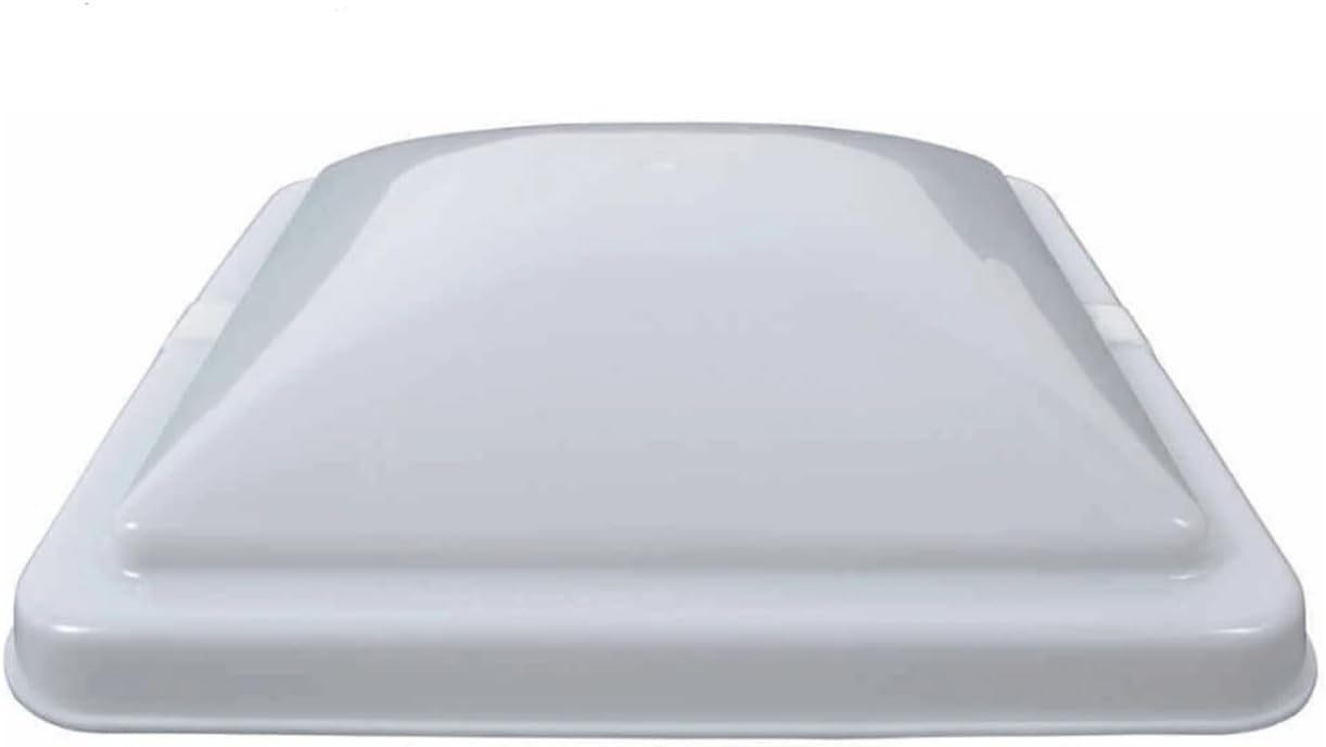 Ventline/Dex BV0554-01 RV Roof Vent Lid, White | Fits 14-1/4" x 14-1/4" Ventline & Elixir Ventadome Roof Vents