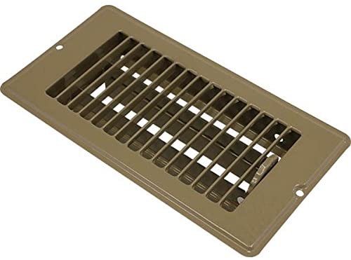 Continental Industries Brown Floor Register 4" X 10" (4 Pack)