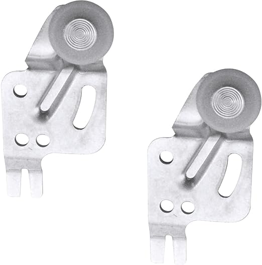 Mobile Home Parts Direct Closet Door Roller, Front, 1/2 In. Offset, 3/4 In. Nylon Wheel, Atlas (2 Pack)