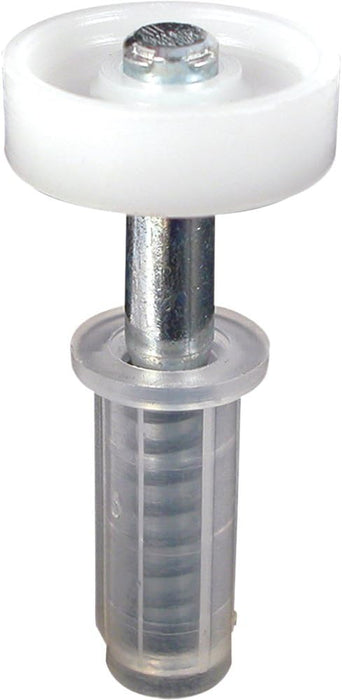 Mobile Home Parts Direct 7/8 In. Nylon Bi-Fold Closet Spring-Loaded Top Roller Guide (2 Pack)