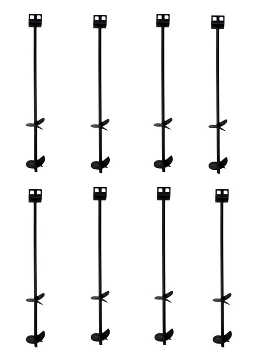 OTI 3/4" x 30" Mobile Home Double Disk Earth Auger Anchor (8 Anchor Pack)