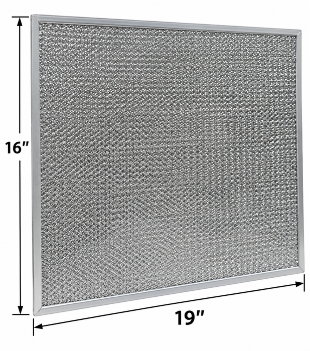 Mobile Home Metal Mesh HVAC Filter 2-Pack | 16" x 19" Washable Aluminum Furnace Filters