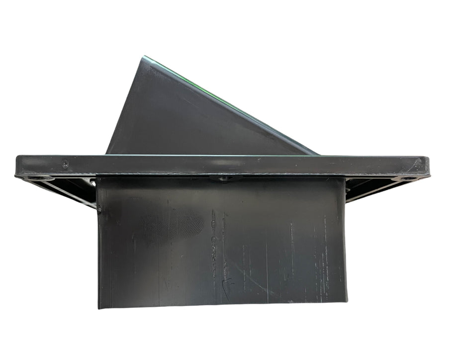 Ventline Mobile Home/RV Black Exterior Sidewall Range Hood Vent w/Damper V2111-5