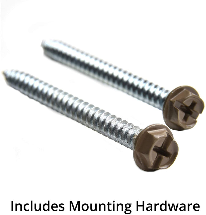 Continental Industries Brown Floor Register 4" X 10" (4 Pack)