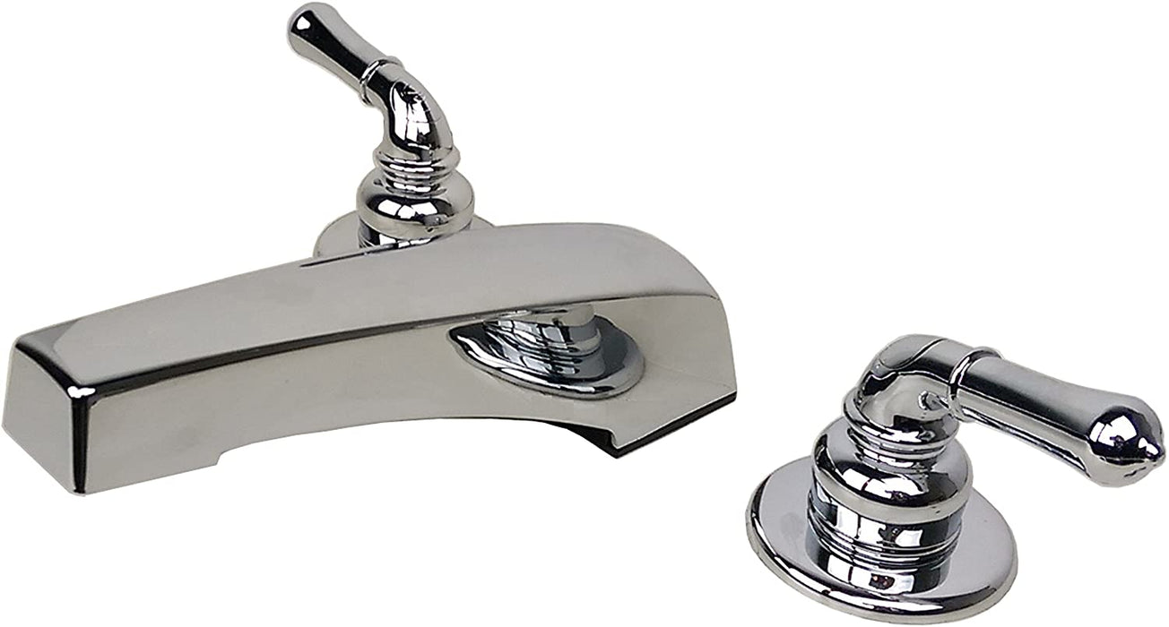 Ultra Mobile Home Garden Tub Faucet, Chrome Finish with Lever Handles