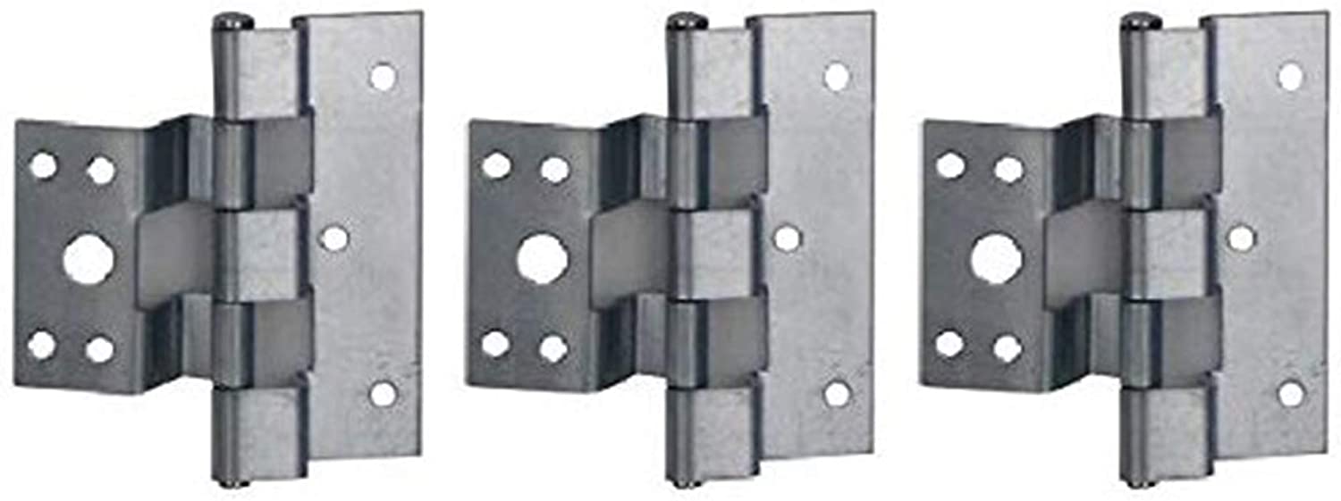Elixir Door Hinge for Combination Doors (3 Pack) Zinc for Mobile Homes