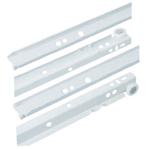 Fastec 18" White Side Mount Drawer Guide