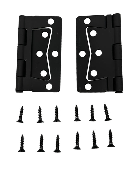 Mobile Home Parts Direct Interior Butterfly Black Hinge with Screws