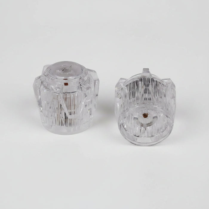 Phoenix Faucets PF287015 Clear Acrylic Hot & Cold Replacement Handles – Pair