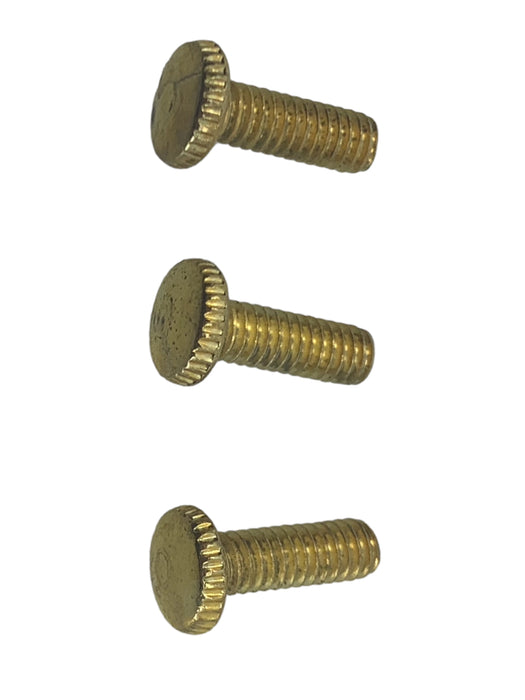 Mobile Home Parts Direct 3 PC. Light Shade Brass Thumb Screws