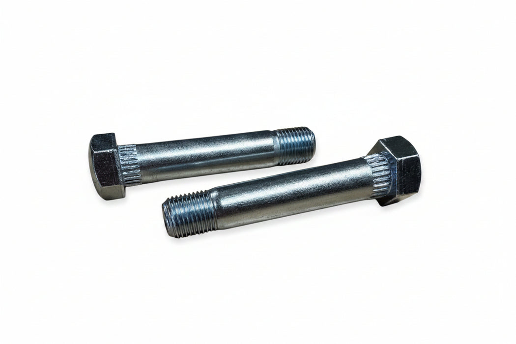 Mobile Home Axle Shackle Bolts with Hex Lock Nuts – 9/16" x 3" – 2 Pack