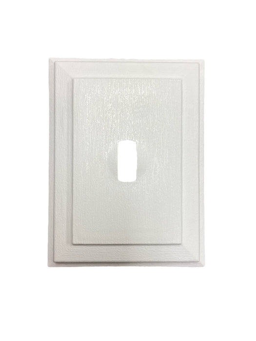 Vinyl White Mini Split Mounting Block